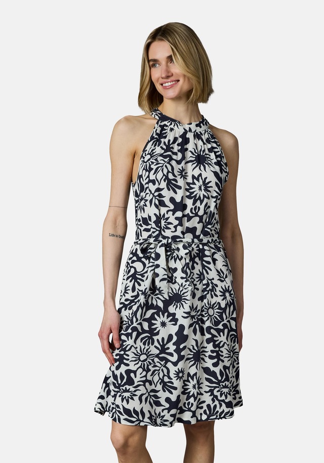 Ragwear A-Linien-Kleid »Angylee Print YOUMODO« Eingrifftaschen Leichtes Sommerkleid mit Bindegürtel