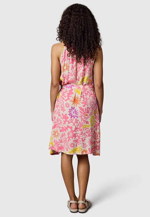 Ragwear A-Linien-Kleid »Angylee Print YOUMODO« Eingrifftaschen Leichtes Sommerkleid mit Bindegürtel