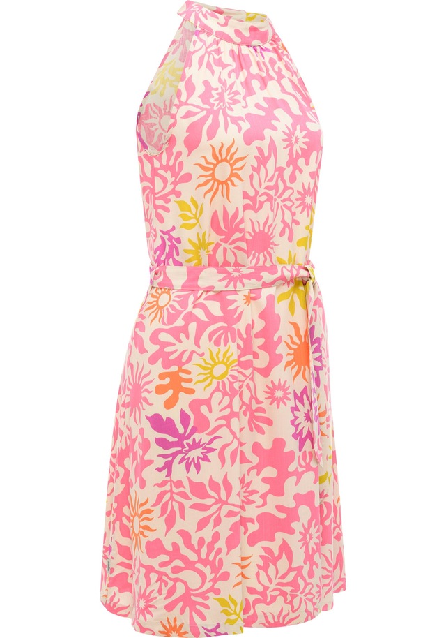 Ragwear A-Linien-Kleid »Angylee Print YOUMODO« Eingrifftaschen Leichtes Sommerkleid mit Bindegürtel