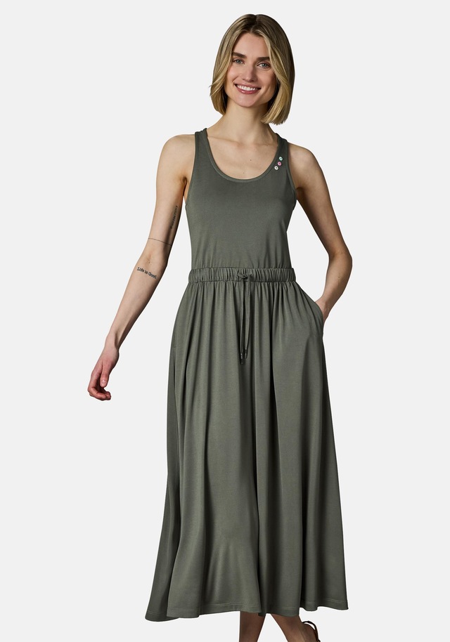 Ragwear Shirtkleid »Mauglia YOUMODO« Eingrifftaschen Sommerkleid mit Trägern und Taillenzugband