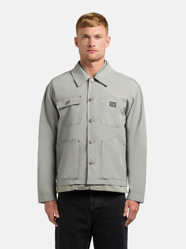 khujo Hemdjacke »Raise« Hybride Herrenjacke mit Bomberjacken-Elementen
