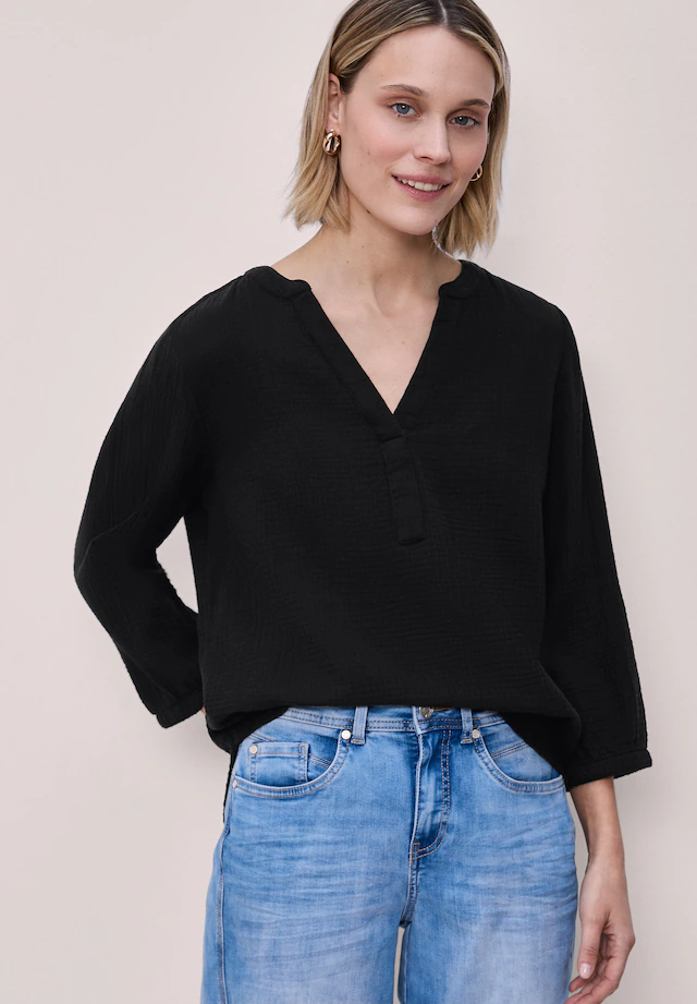 STREET ONE Shirtbluse mit 3/4 Ärmeln