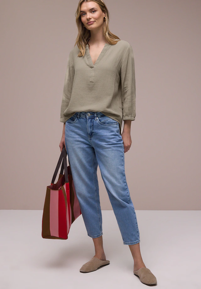 STREET ONE Shirtbluse mit 3/4 Ärmeln