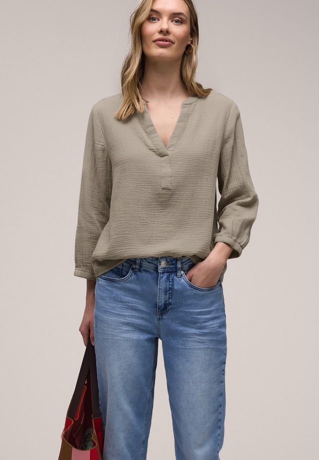 STREET ONE Shirtbluse mit 3/4 Ärmeln