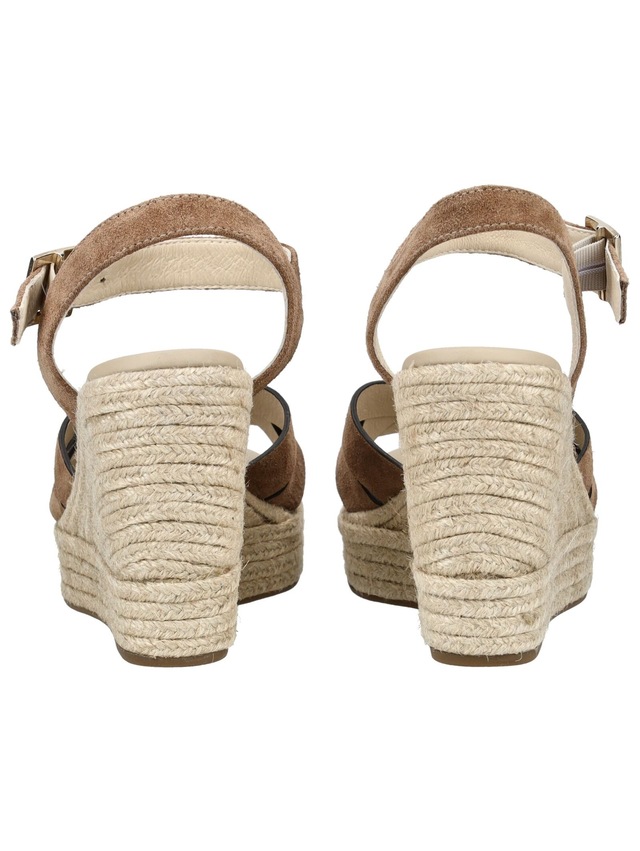 Nero Giardini Keilsandalette »Nero Giardini Sandalen Veloursleder«