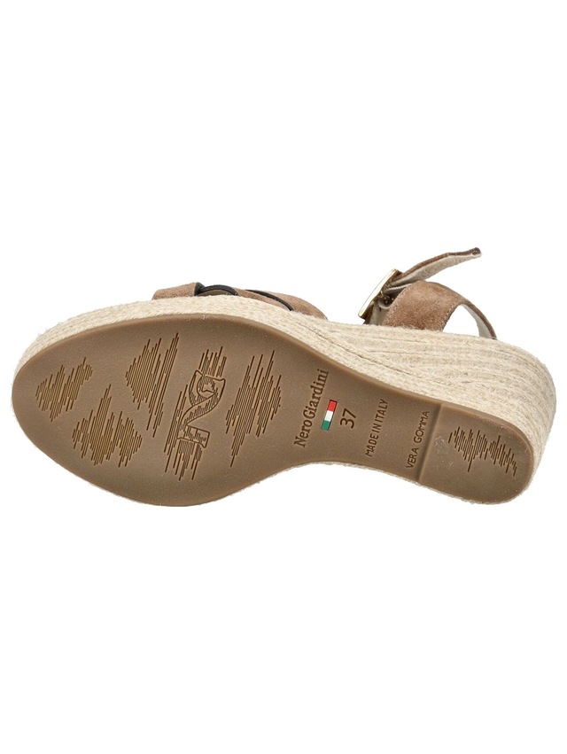 Nero Giardini Keilsandalette »Nero Giardini Sandalen Veloursleder«