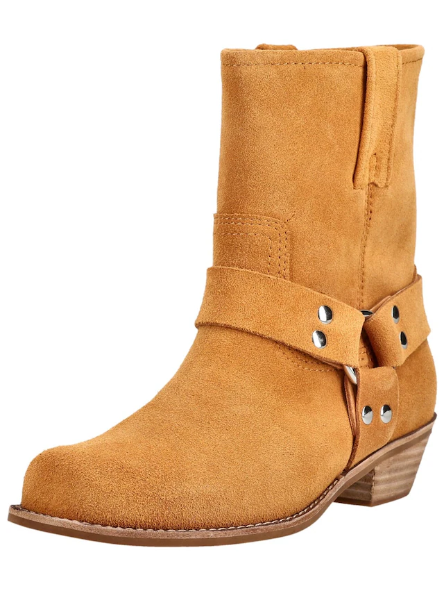 Jeffrey Campbell Bikerboots »Jeffrey Campbell Stiefelette Veloursleder«