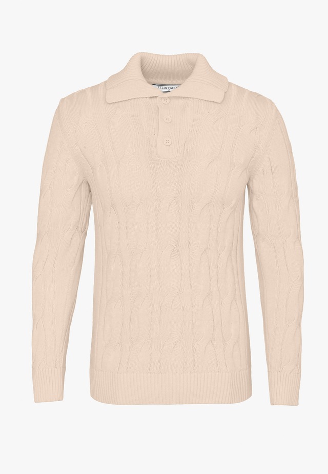 Felix Hardy Polokragenpullover »Pullover mit Polo-Kragen«