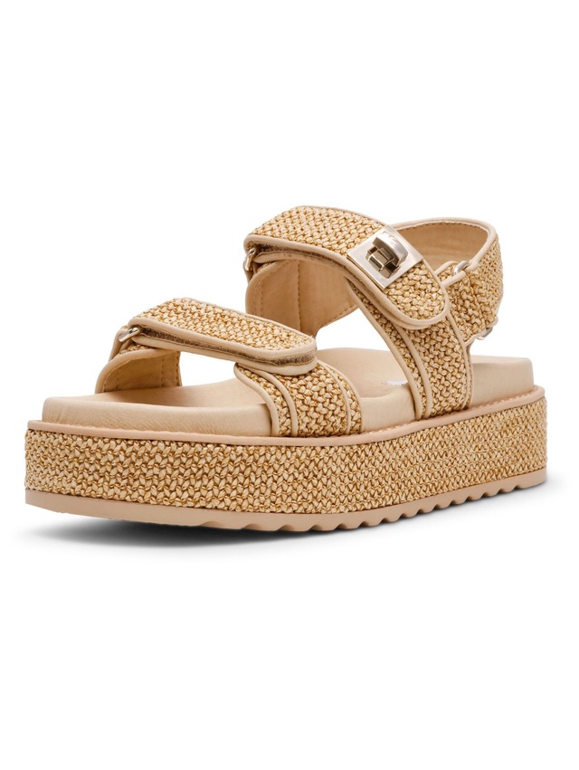 STEVE MADDEN Plateausandaletten »STEVE MADDEN Sandalen Lederimitat«
