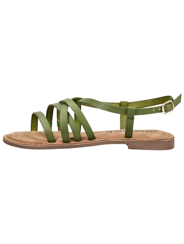 Lazamani Riemchensandale »Lazamani Sandalen Leder/Textil«