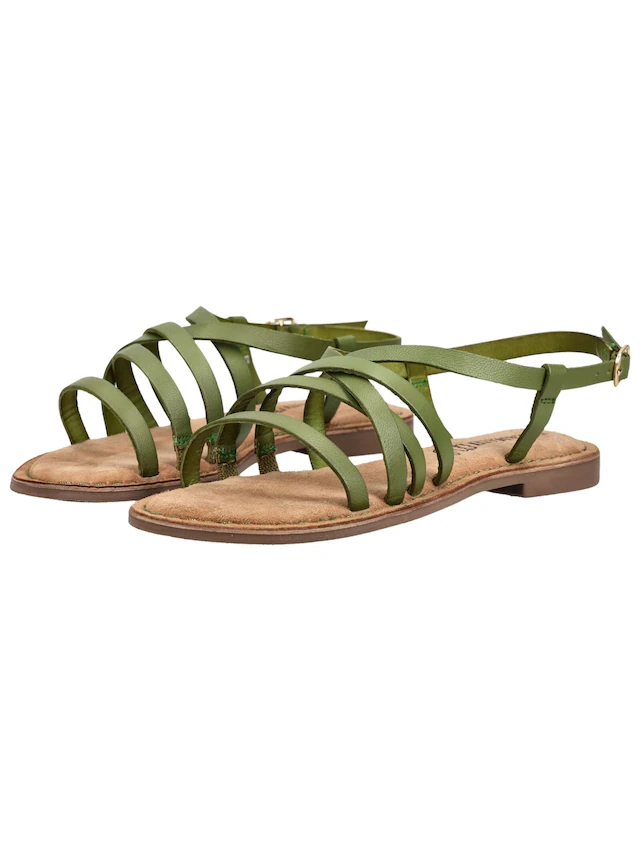 Lazamani Riemchensandale »Lazamani Sandalen Leder/Textil«
