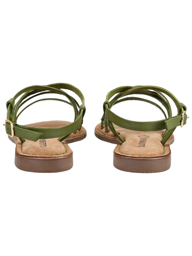 Lazamani Riemchensandale »Lazamani Sandalen Leder/Textil«
