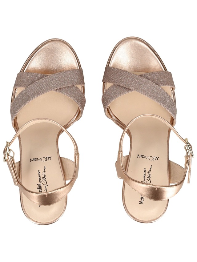 Nero Giardini High-Heel-Sandalette »Nero Giardini Sandalen Leder/Textil«