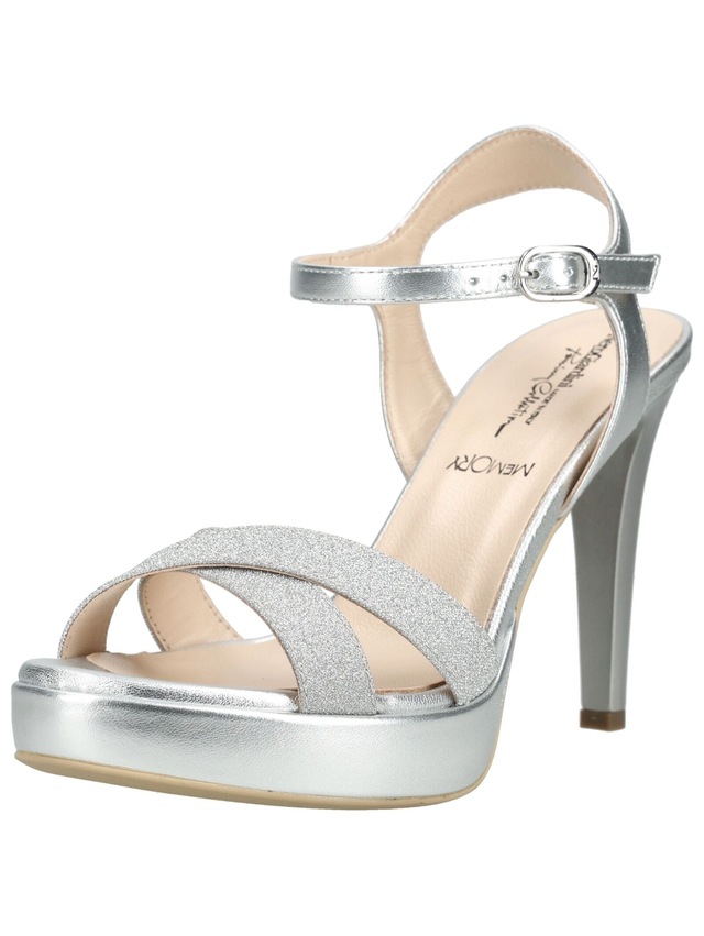 Nero Giardini High-Heel-Sandalette »Nero Giardini Sandalen Leder/Textil«