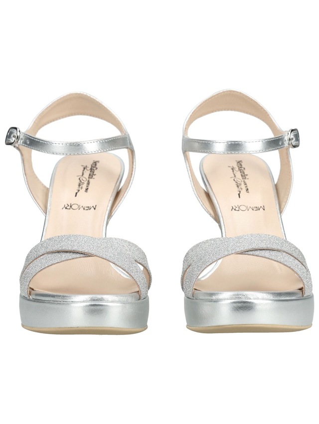 Nero Giardini High-Heel-Sandalette »Nero Giardini Sandalen Leder/Textil«