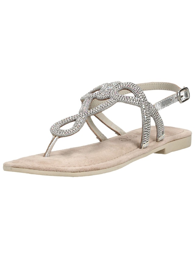Lazamani Zehentrenner »Lazamani Sandalen Leder/Textil«