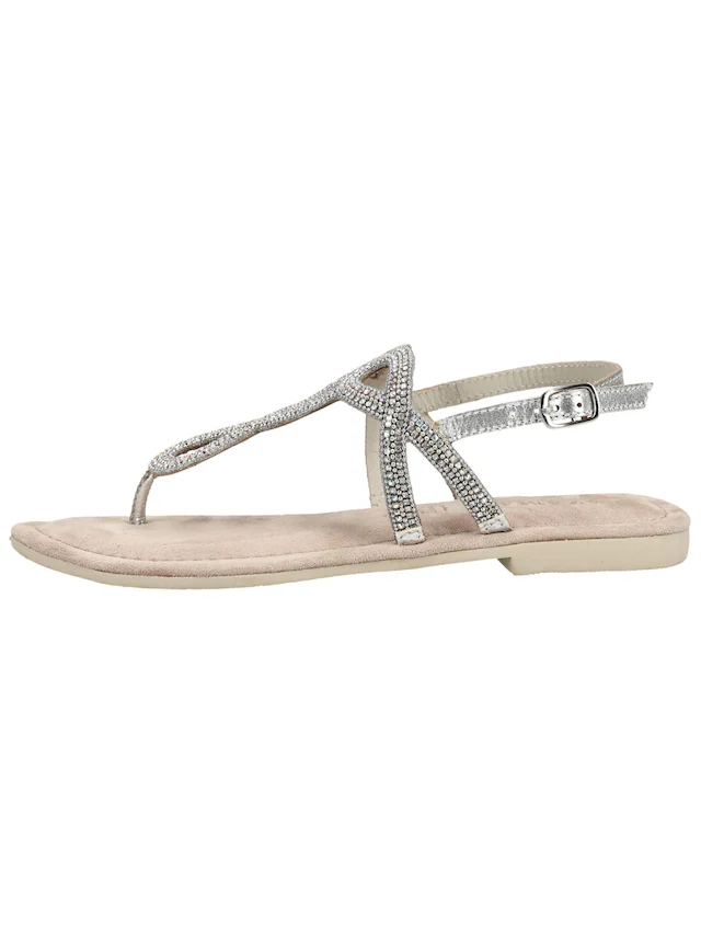 Lazamani Zehentrenner »Lazamani Sandalen Leder/Textil«