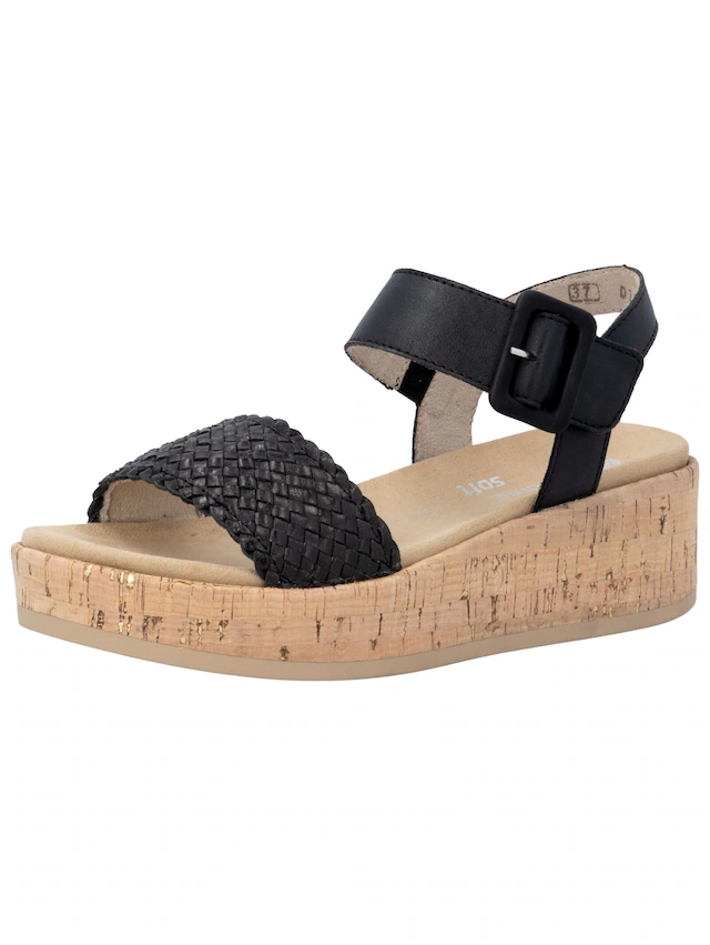 Remonte Keilsandalette »Remonte Sandalen Lederimitat«