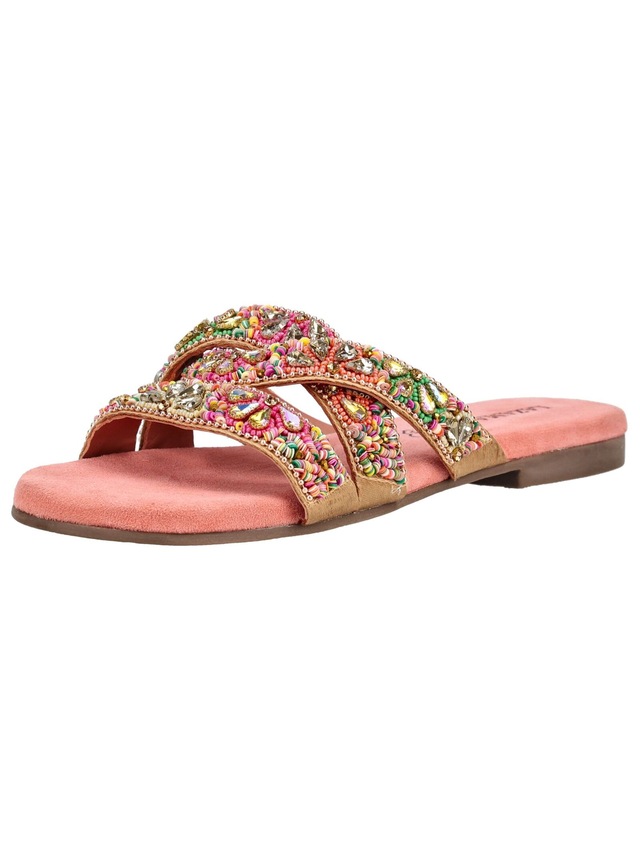 Lazamani Pantolette »Lazamani Pantoletten Leder/Textil«