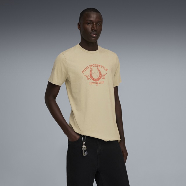 PUMA T-Shirt »Graphic Retro Washed T-Shirt Herren«
