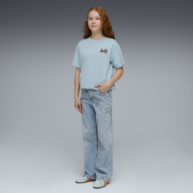 PUMA T-Shirt »MID 90s Relaxed Graphic T-Shirt Mädchen«