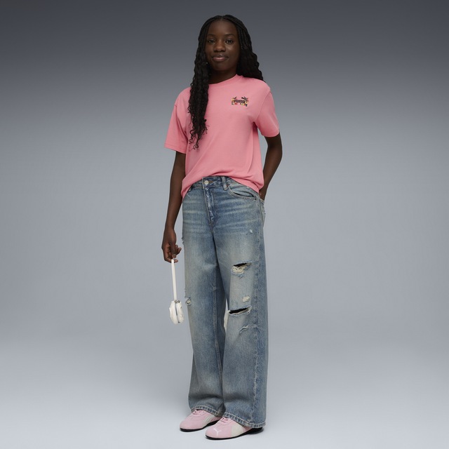 PUMA T-Shirt »MID 90s Relaxed Graphic T-Shirt Mädchen«