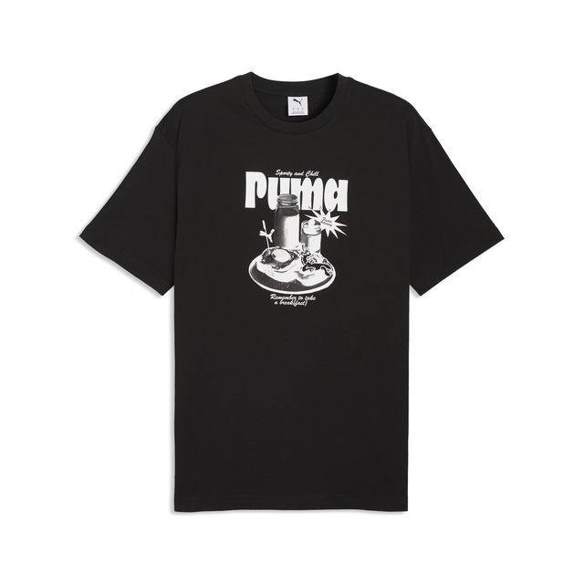 PUMA T-Shirt »Graphic Relaxed Breakfast T-Shirt Herren«