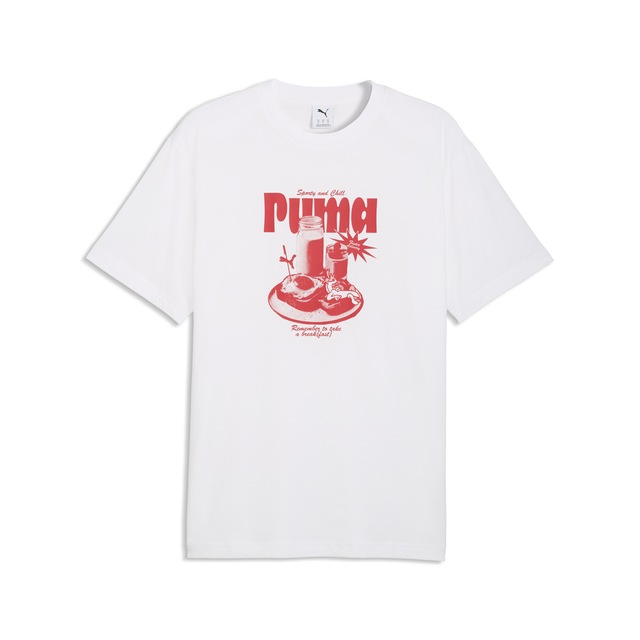PUMA T-Shirt »Graphic Relaxed Breakfast T-Shirt Herren«
