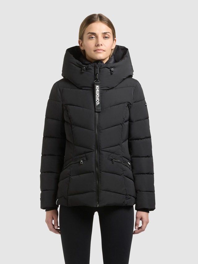 khujo Steppjacke »HERSCH2« mit Kapuze mit Wiener Naht