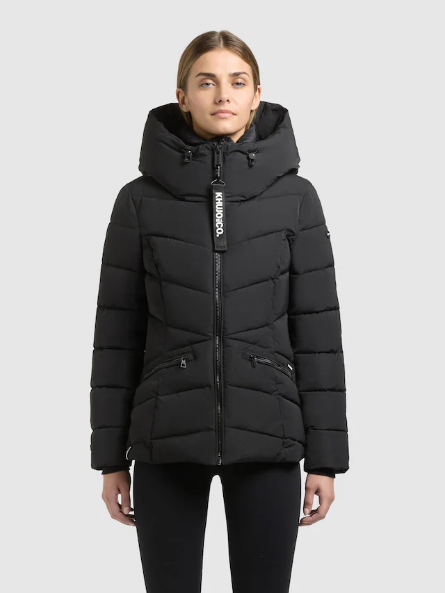 khujo Steppjacke »HERSCH2« mit Kapuze mit Wiener Naht