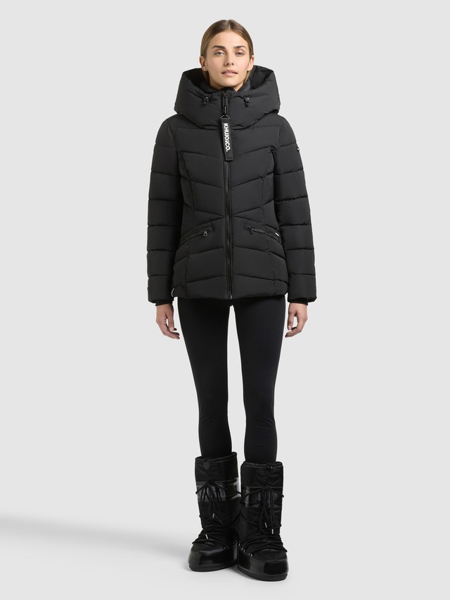 khujo Steppjacke »HERSCH2« mit Kapuze mit Wiener Naht
