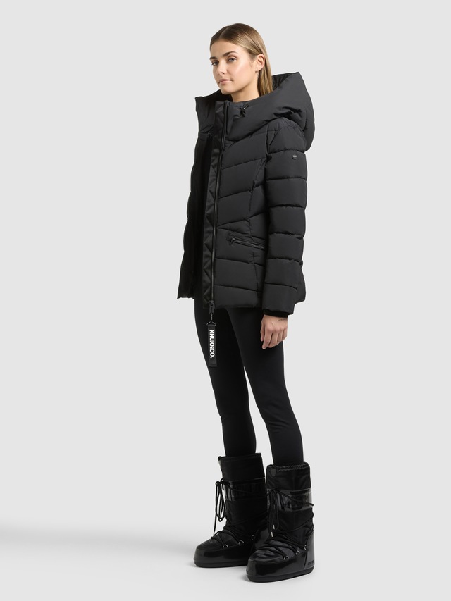 khujo Steppjacke »HERSCH2« mit Kapuze mit Wiener Naht
