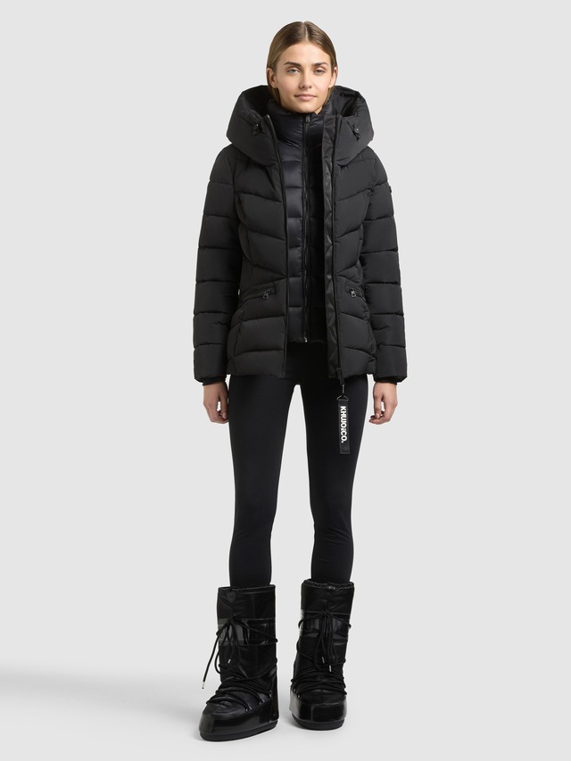 khujo Steppjacke »HERSCH2« mit Kapuze mit Wiener Naht