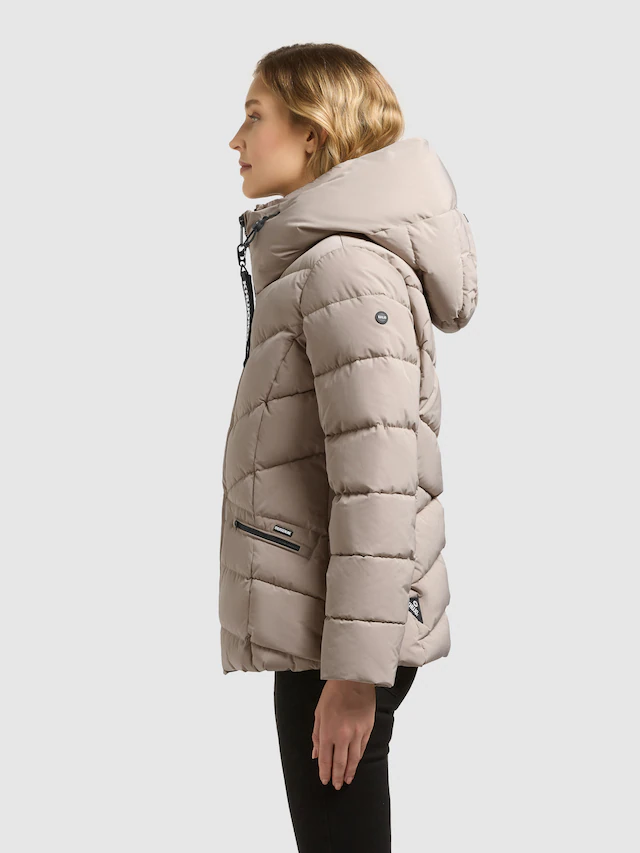 khujo Steppjacke »HERSCH2« mit Kapuze mit Wiener Naht