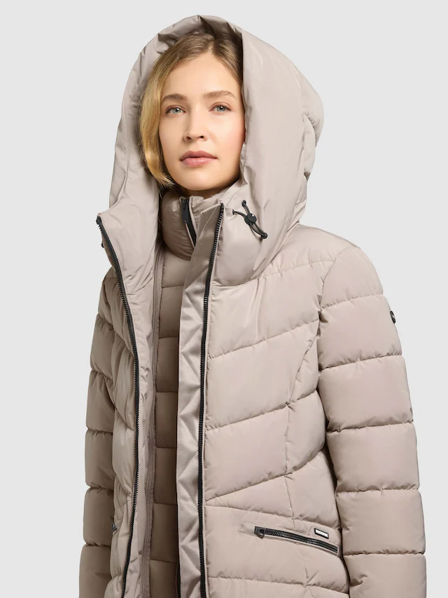 khujo Steppjacke »HERSCH2« mit Kapuze mit Wiener Naht