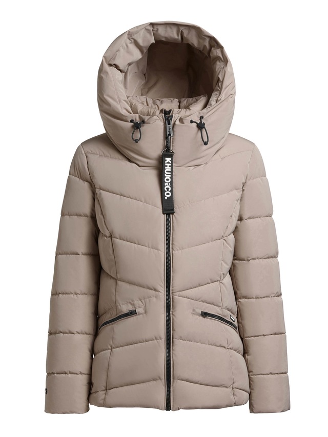 khujo Steppjacke »HERSCH2« mit Kapuze mit Wiener Naht