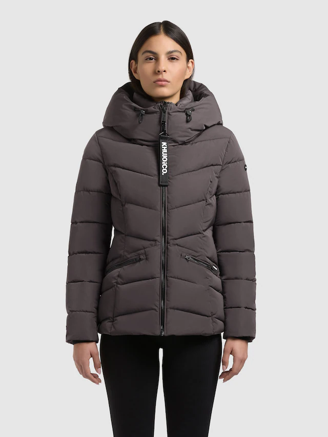 khujo Steppjacke »HERSCH2« mit Kapuze mit Wiener Naht