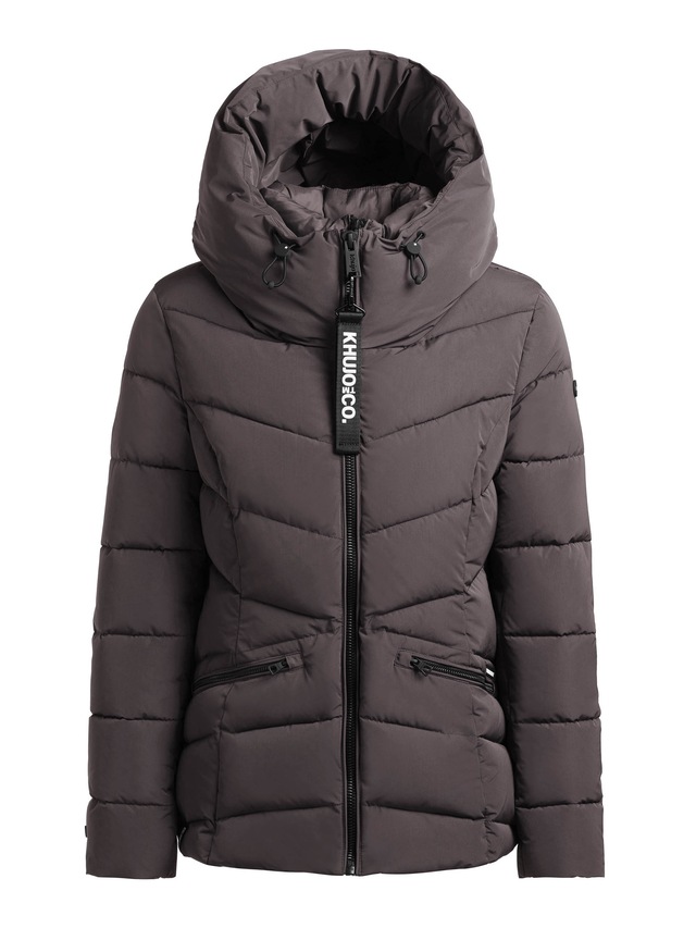 khujo Steppjacke »HERSCH2« mit Kapuze mit Wiener Naht