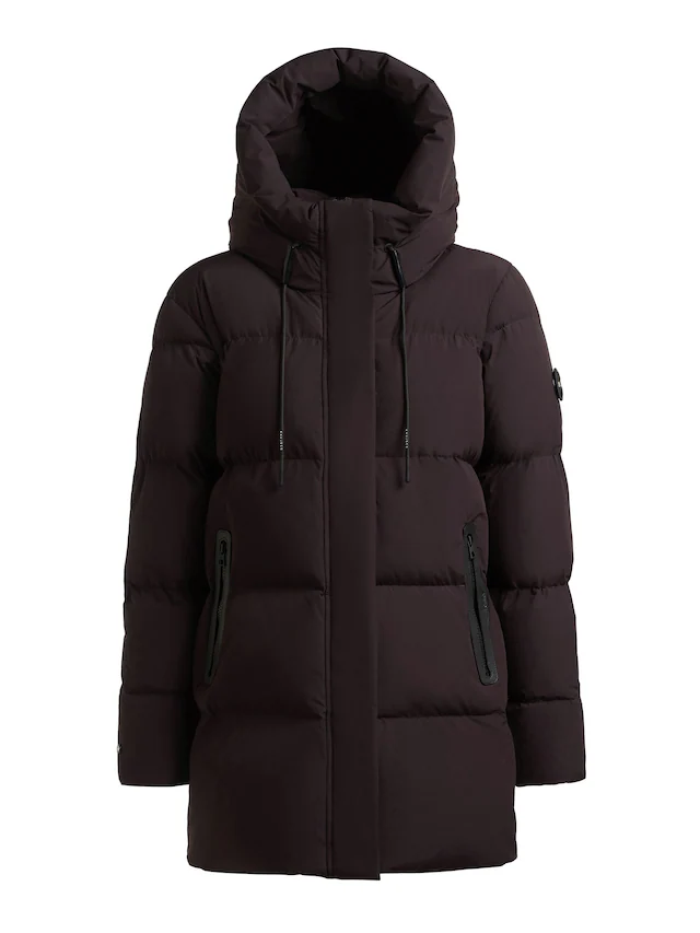 khujo Steppjacke »DROWN2 MATT« mit Kapuze Taschenbeutel mit Fleece