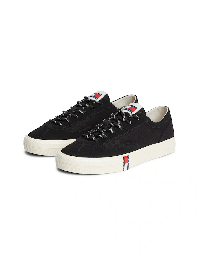 Tommy Jeans Sneaker »ARCHIVE Y2K« Schnürschuh, Halbschuh, Freizeitschuh mit Kontrastbesatz