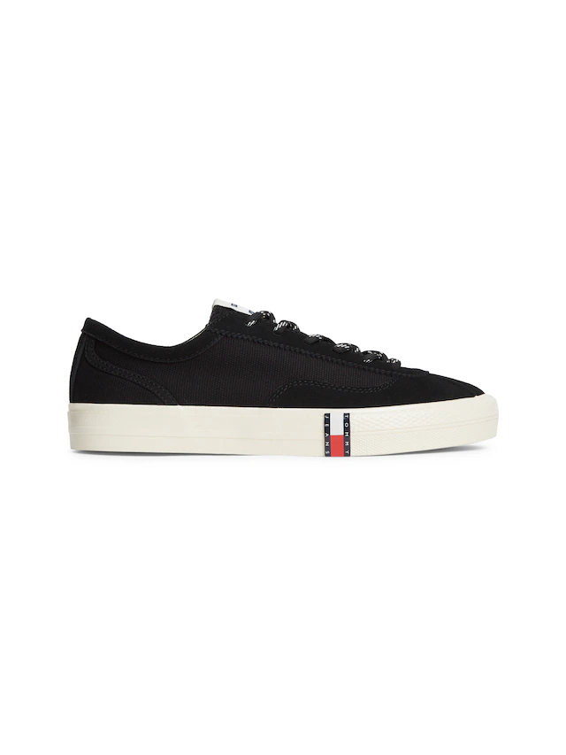 Tommy Jeans Sneaker »ARCHIVE Y2K« Schnürschuh, Halbschuh, Freizeitschuh mit Kontrastbesatz