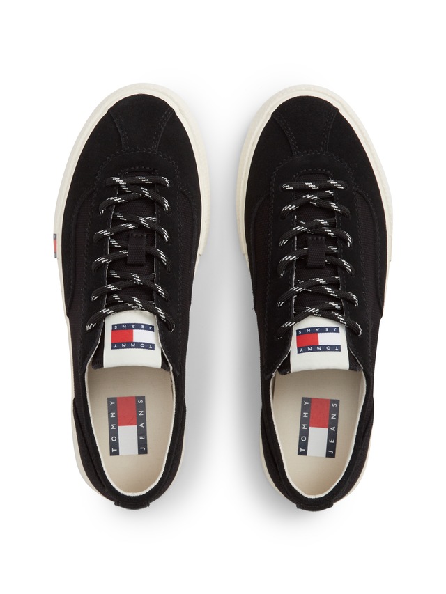 Tommy Jeans Sneaker »ARCHIVE Y2K« Schnürschuh, Halbschuh, Freizeitschuh mit Kontrastbesatz