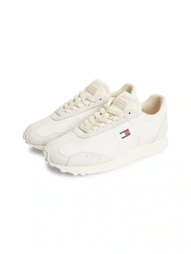 Tommy Jeans Sneaker »RETRO RUNNER ARCHIVE LTR« Freizeitschuh, Halbschuh, Schnürschuh im Retro-Look