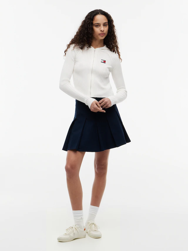 Tommy Jeans Sneaker »TJ BALLET SNEAKER« Freizeitschuh, Halbschuh, Schnürschuh im Retro-Look