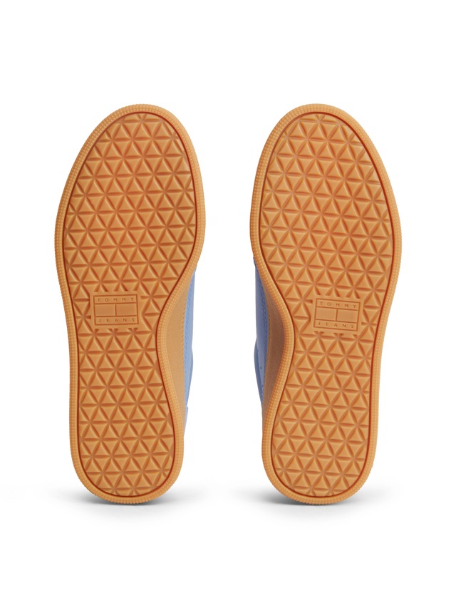 Tommy Jeans Plateausneaker »THE GREENWICH EDGE MAX« Freizeitschuh, Schnürschuh im Retro-Look mit Perforationen
