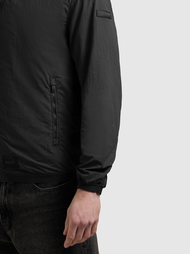 khujo Funktionsjacke »Derf« mit Kapuze leichte Übergangsjacke mit Kapuze