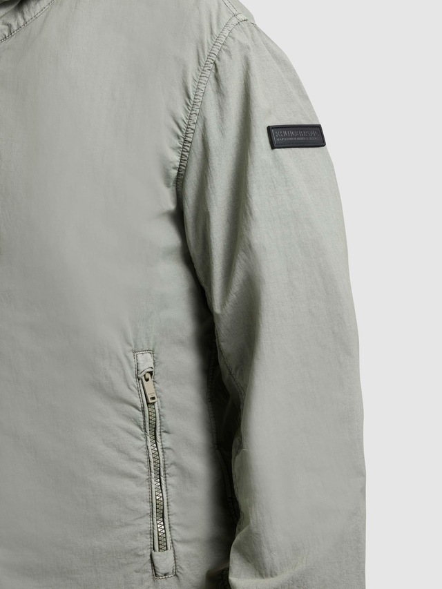 khujo Funktionsjacke »Derf« mit Kapuze leichte Übergangsjacke mit Kapuze
