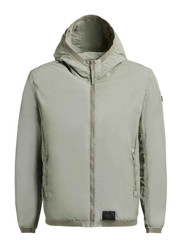 khujo Funktionsjacke »Derf« mit Kapuze leichte Übergangsjacke mit Kapuze