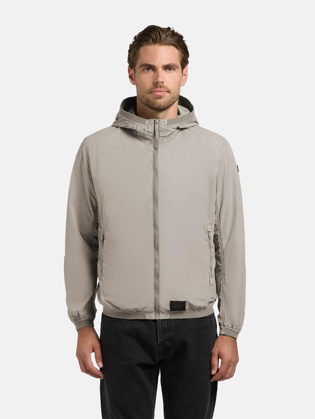 khujo Funktionsjacke »Derf« mit Kapuze leichte Übergangsjacke mit Kapuze