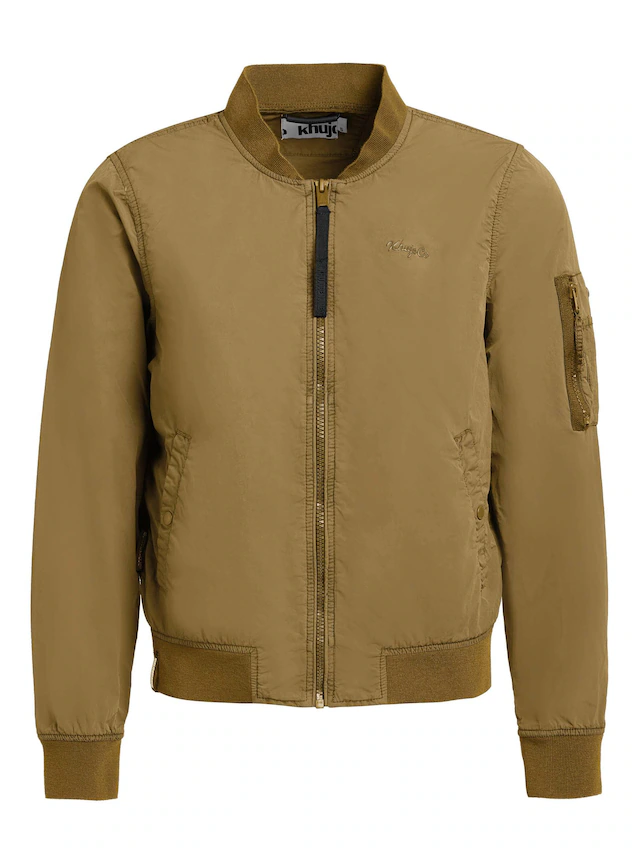 khujo Bomberjacke »Denz« ohne Kapuze Matte Damen Übergangsjacke mit Bündchen